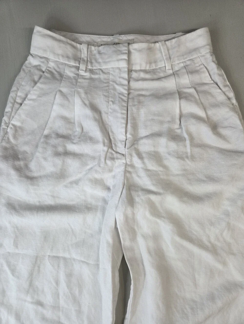 Aritzia The Effortless Pant Cropped CruiseLinen